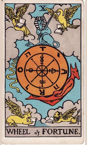 The Wheel of Fortune — X